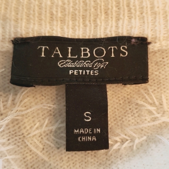 tALBOTS Beaded One Button Cardigan - Picture 7 of 8